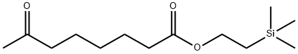 7-Oxooctanoic acid, 2-trimethylsilylethyl ester Structure