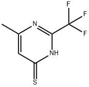 4(1H)-PYRIMIDINETHIONE, 6-METHYL-2-(TRIFLUOROMETHYL)- 结构式