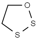 1,2,3-オキサジチオラン 化学構造式
