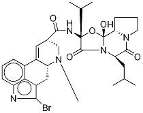 (8S)-2-BroMo α-Ergocryptine 化学構造式