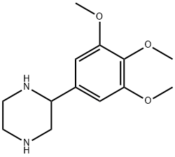 2-(3,4,5-TRIMETHOXY-PHENYL)-PIPERAZINE|2-(3,4,5-三甲氧苯基)]哌嗪