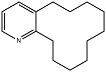 2,3-环十二烷烯并吡啶,6571-43-3,结构式