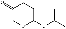 Dihydro-6-(1-Methylethoxy)-2H-pyran-3(4H)-one,65712-89-2,结构式