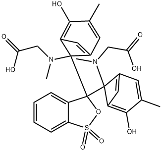 65720-39-0 3,3'-ビス{[N-メチル-N-(カルボキシメチル)]アミノメチル}-O-クレゾールスルホンフタレイン一ナトリウム塩(SCR)