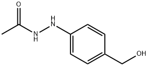 N'-acetyl-N'-(4-hydroxymethyl)phenylhydrazine Structure