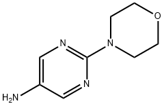 2-морфолин-4-илпиримидин-5-амин структура