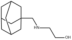 2-[(ADAMANTAN-1-YLMETHYL)-AMINO]-ETHANOL Struktur