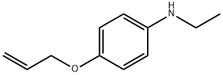 Benzenamine, N-ethyl-4-(2-propenyloxy)- (9CI) 结构式