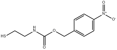 (4-NITROPHENYL)METHYL (2-MERCAPTOETHYL)CARBAMATE, 65750-59-6, 结构式