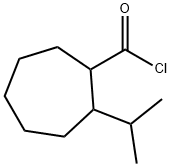 Cycloheptanecarbonyl chloride, 2-(1-methylethyl)- (9CI)|