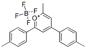 2-methyl-4,6-di(p-tolyl)pyrylium tetrafluoroborate Struktur