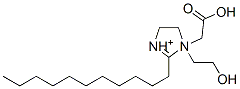 1-(carboxymethyl)-4,5-dihydro-1-(2-hydroxyethyl)-2-undecyl-1H-imidazolium,65799-08-8,结构式