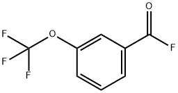 3-(トリフルオロメトキシ)安息香酸フルオリド 化学構造式