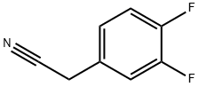 3,4-Difluorophenylacetonitrile Struktur