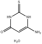 4-氨基-6-羟基-2-巯基嘧啶一水物,65802-56-4,结构式