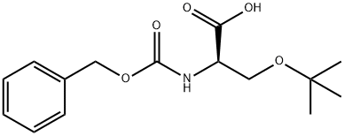 Z-D-SER(TBU)-OH, 65806-90-8, 结构式