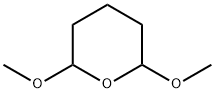 テトラヒドロ-2,6-ジメトキシ-2H-ピラン 化学構造式