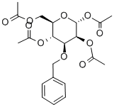 3-O-Benzyl-1,2,4,6-tetra-O-acetyl-a-D-mannopyranose