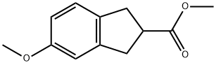 5-甲氧基-2-茚甲酸甲酯 结构式