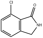 7-CHLORO-2,3-DIHYDRO-ISOINDOL-1-ONE 化学構造式