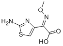 2-(2-Aminothiazole-4-yl)-2-methoxyiminoacetic acid Struktur