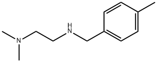 N1,N1-二甲基-N2-(4-甲基苄基)乙烷-1,2-二胺 结构式