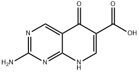 Pyrido[2,3-d]pyrimidine-6-carboxylic acid, 2-amino-1,5-dihydro-5-oxo- (9CI) 结构式