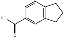 INDAN-5-CARBOXYLIC ACID Structure