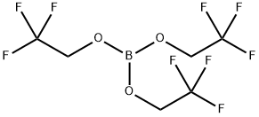 ほう酸トリス(2,2,2-トリフルオロエチル) 化学構造式