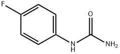 N1-(4-フルオロフェニル)尿素 化学構造式