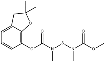 2,4-Dimethyl-5-oxo-2,4-diaza-3-thia-6-oxaheptanoic acid 2,2-dimethyl-2,3-dihydrobenzofuran-7-yl ester|