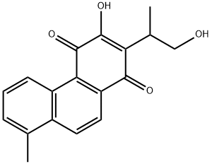 2-(1-Methyl-2-hydroxyethyl)-3-hydroxy-8-methylphenanthrene-1,4-dione|丹参新醌甲