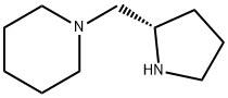 2α-(ピペリジノメチル)ピロリジン 化学構造式