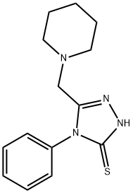 65924-80-3 4-苯基-5-(哌啶基-1-甲基)-4H-1,2,4-三唑-3-硫醇