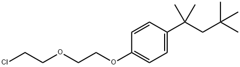1-[2-(2-chloroethoxy)ethoxy]-4-(1,1,3,3-tetramethylbutyl)benzene|