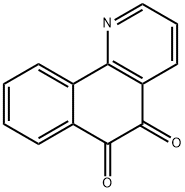 benzo(h)quinoline-5,6-dione, 65938-98-9, 结构式