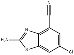 4-Benzothiazolecarbonitrile,2-amino-6-chloro-(9CI)|