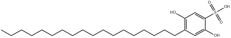 2,5-dihydroxy-4-octadecylbenzenesulphonic acid|