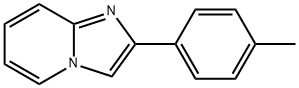 2-(p-トリル)イミダゾ[1,2-a]ピリジン 化学構造式