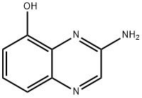 5-Quinoxalinol,  3-amino- Structure