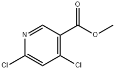 Methyl 4,6-dichloronicotinate Struktur