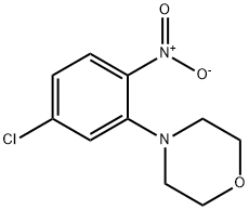 4-(5-氯-2-硝基苯基)-吗啉 结构式