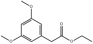 3,5-二甲氧基苯乙酸乙酯, 65976-77-4, 结构式