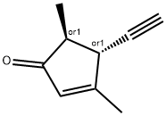2-Cyclopenten-1-one, 4-ethynyl-3,5-dimethyl-, trans- (9CI)|