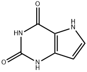 1,5-二氢吡咯并[3,2-a]嘧啶-2,4-二酮,65996-50-1,结构式