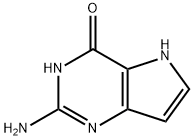 2-氨基-3,5-二氢吡咯并[3,2-D]嘧啶-4-酮, 65996-58-9, 结构式