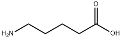 5-氨基戊酸,660-88-8,结构式