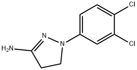 1-(3,4-DICHLOROPHENYL)-4,5-DIHYDRO-1H-PYRAZOL-3-AMINE Structure