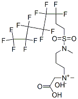 (carboxymethyl)dimethyl-3-[methyl[(3,3,4,4,5,5,6,6,7,7,8,8,8-tridecafluorooctyl)sulphonyl]amino]propylammonium hydroxide|