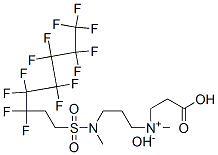 (2-카르복시에틸)디메틸-3-[메틸[(3,3,4,4,5,5,6,6,7,7,8,8,8-트리데카플루오로옥틸)술포닐]아미노]프로필암모늄히드록시드